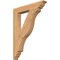 Ekena Millwork Funston Traditional Smooth Bracket, Western Red Cedar, 3 1/2"W x 24"D x 32"H BKT04X24X32FST01SWR - alternate 1